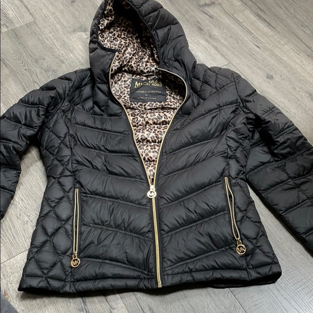 Packable down fill jacket
